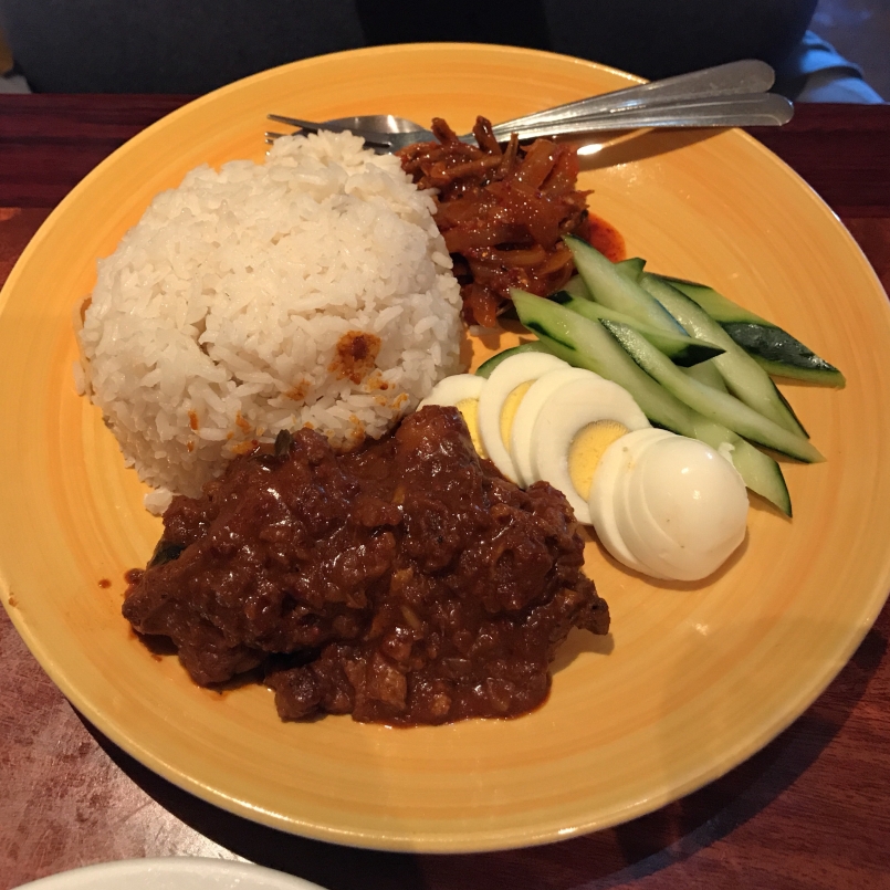 Nasi Lemak at Island Malaysian Cuisine